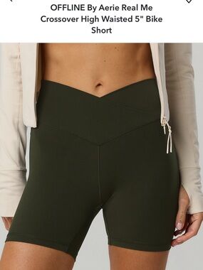 Offline by aerie Crossover Bike Shorts (set of 4) - size XXL